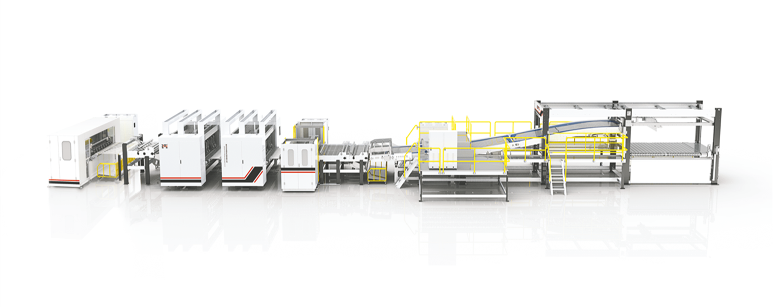 瓦楞紙板生產(chǎn)線干部設(shè)備解決方案五